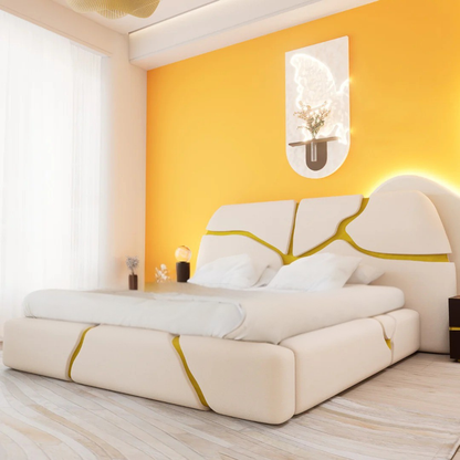 Geometric Terra-Flow Master Bed