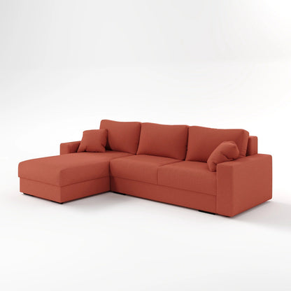 Emerald Mist Corner Sectional Sofa Bed