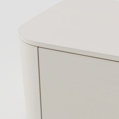 The Flow Console: Cream White Media Unit