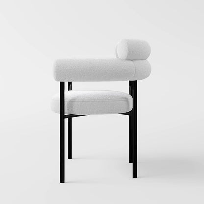 Cylindrical Bolster Dining Chair