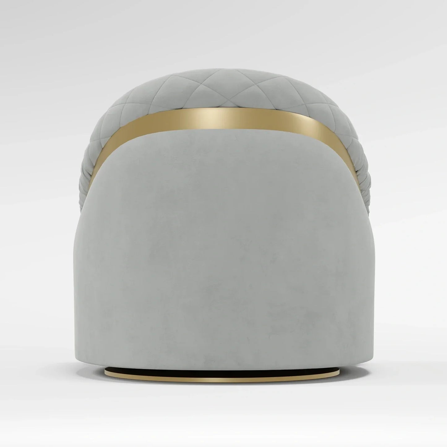 Deco Inspired Tufted Accent Arm Chair