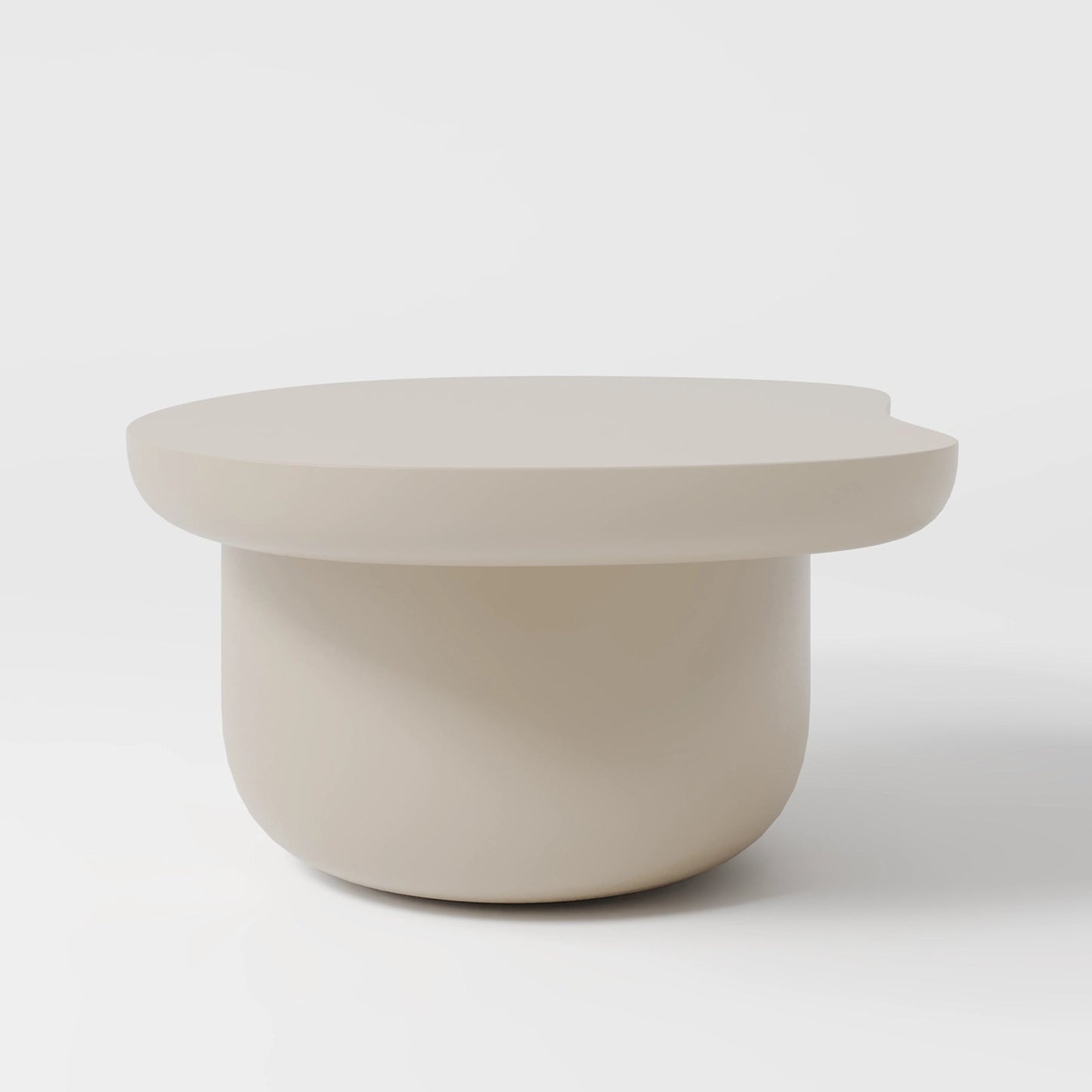 Minimalist High-Gloss Black Nesting Coffee Table