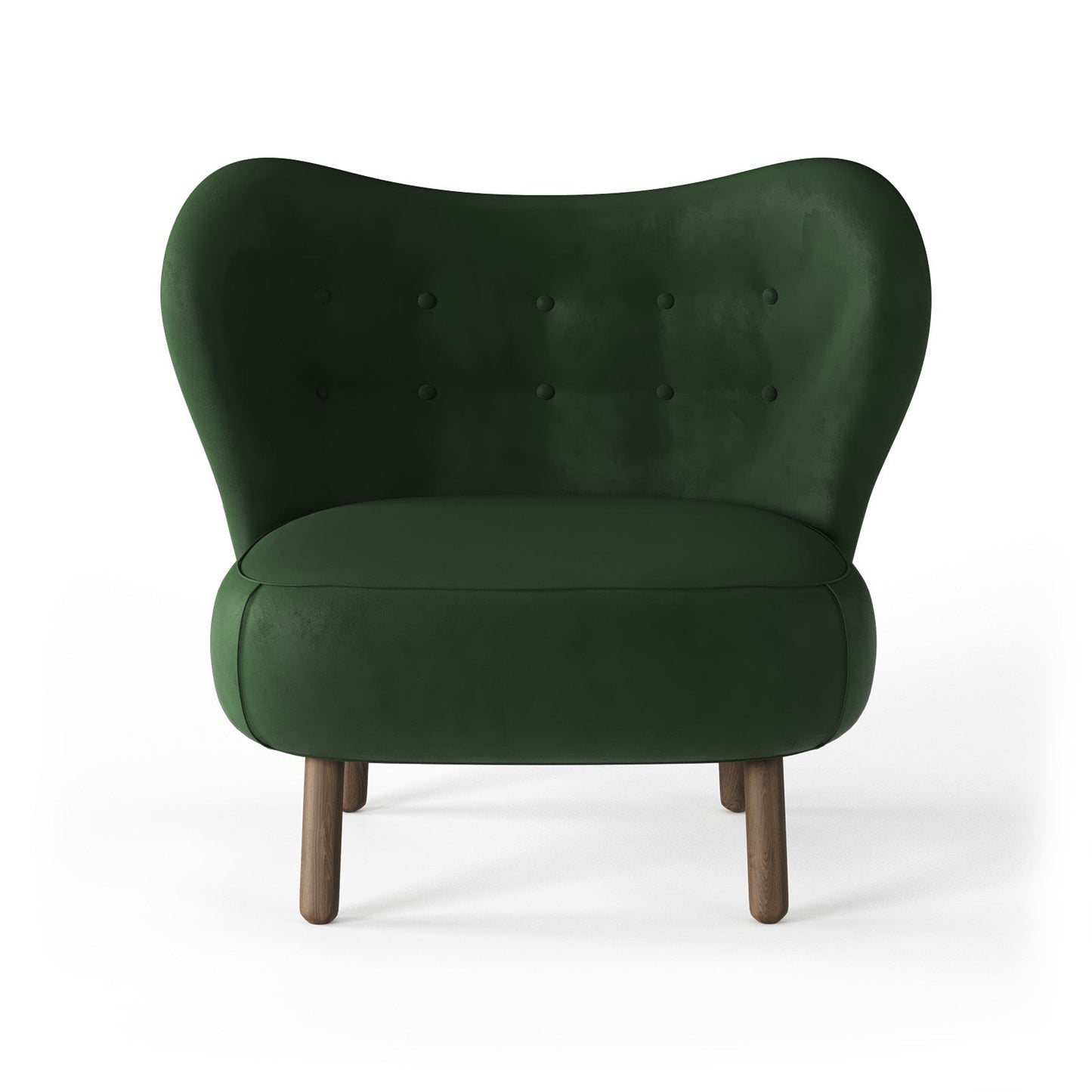 Scandi-Inspired Soft White Bouclé Occasional Arm Chair