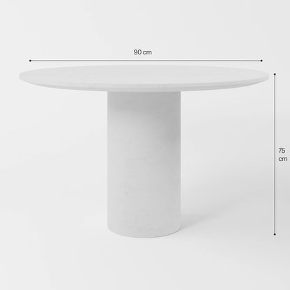 Doric Cylindrical Dining Table