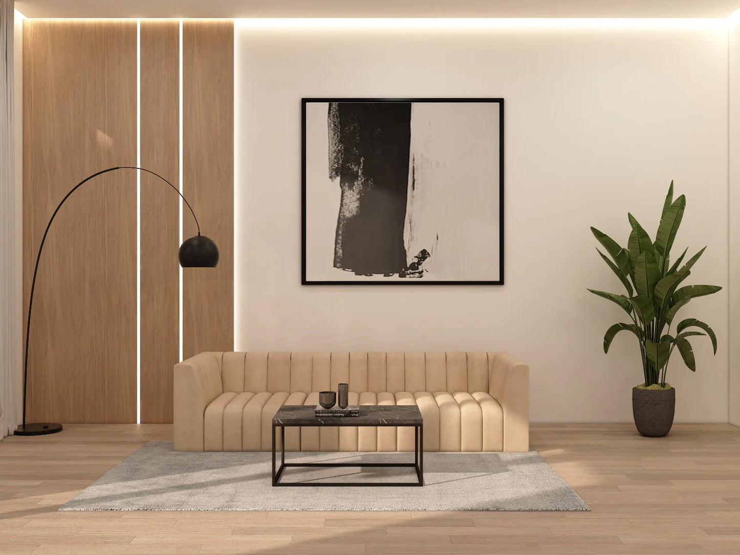 Elysian Fluted Modular Sofa