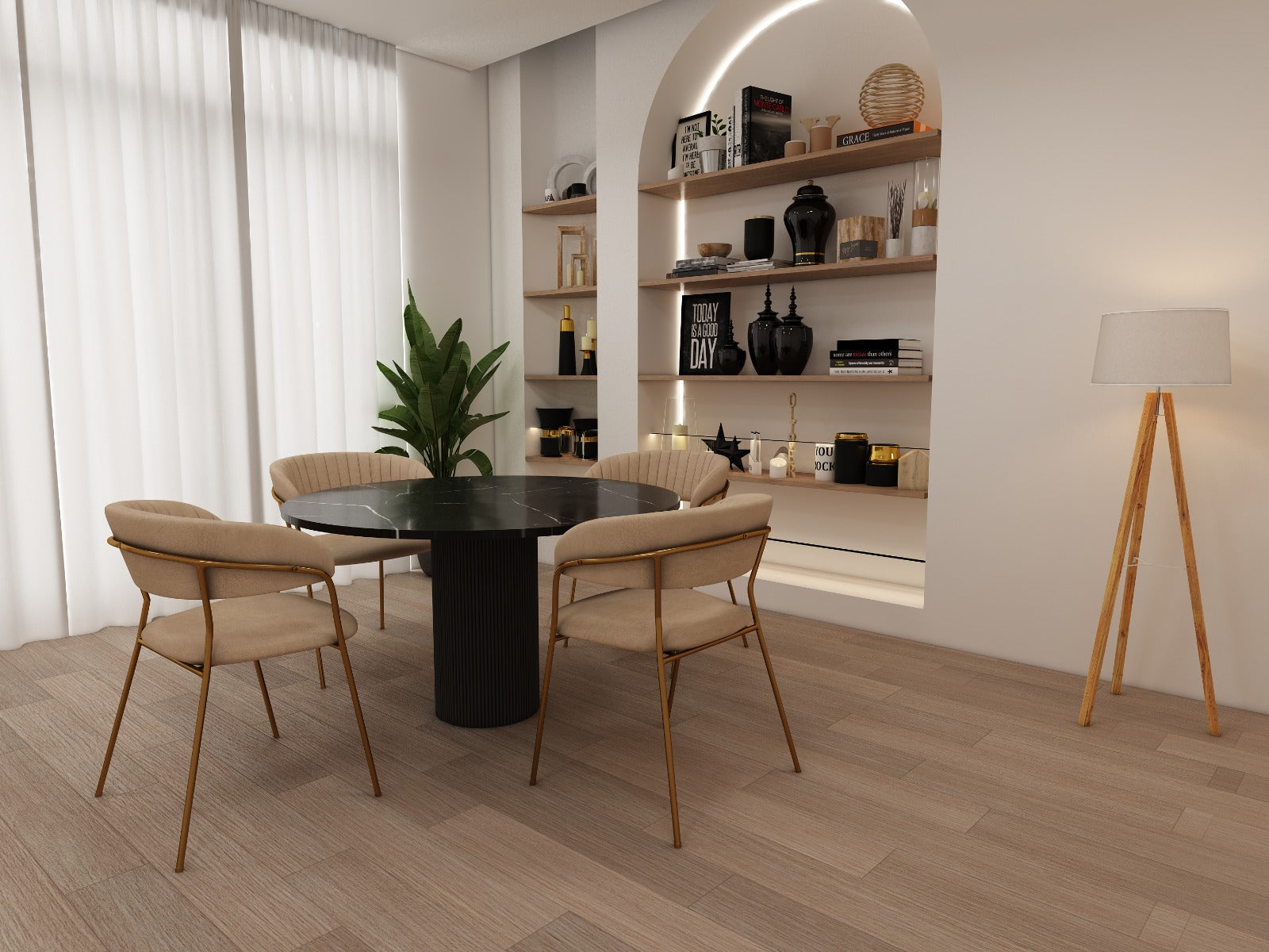 Beige/1Bedroom/20Items