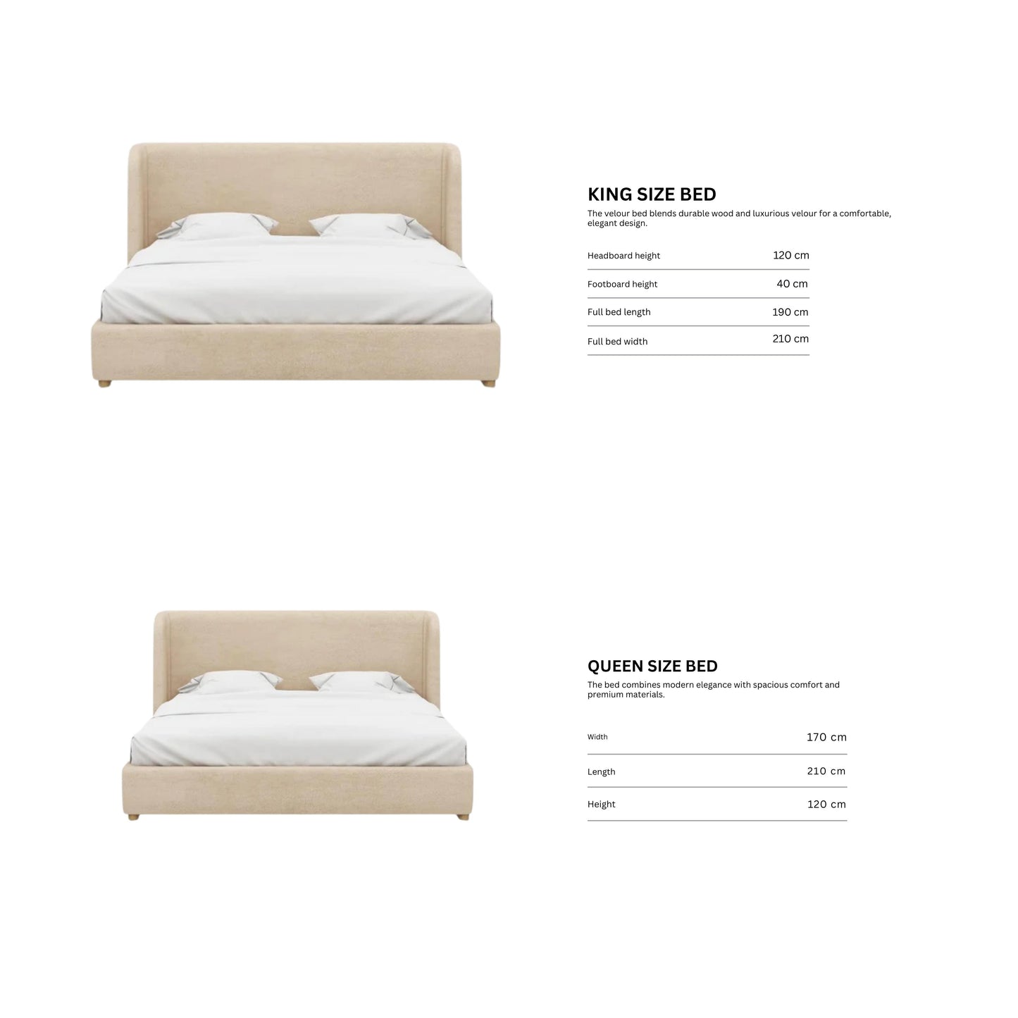 Beige/2-Bedroom/28Items