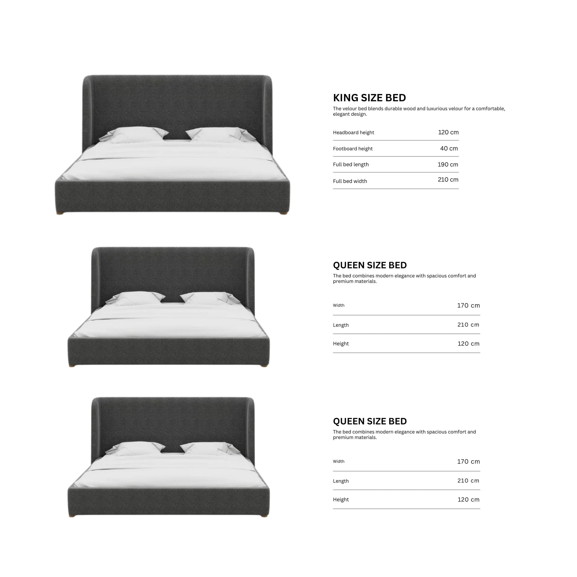 Gray/3-Bedroom/36Items