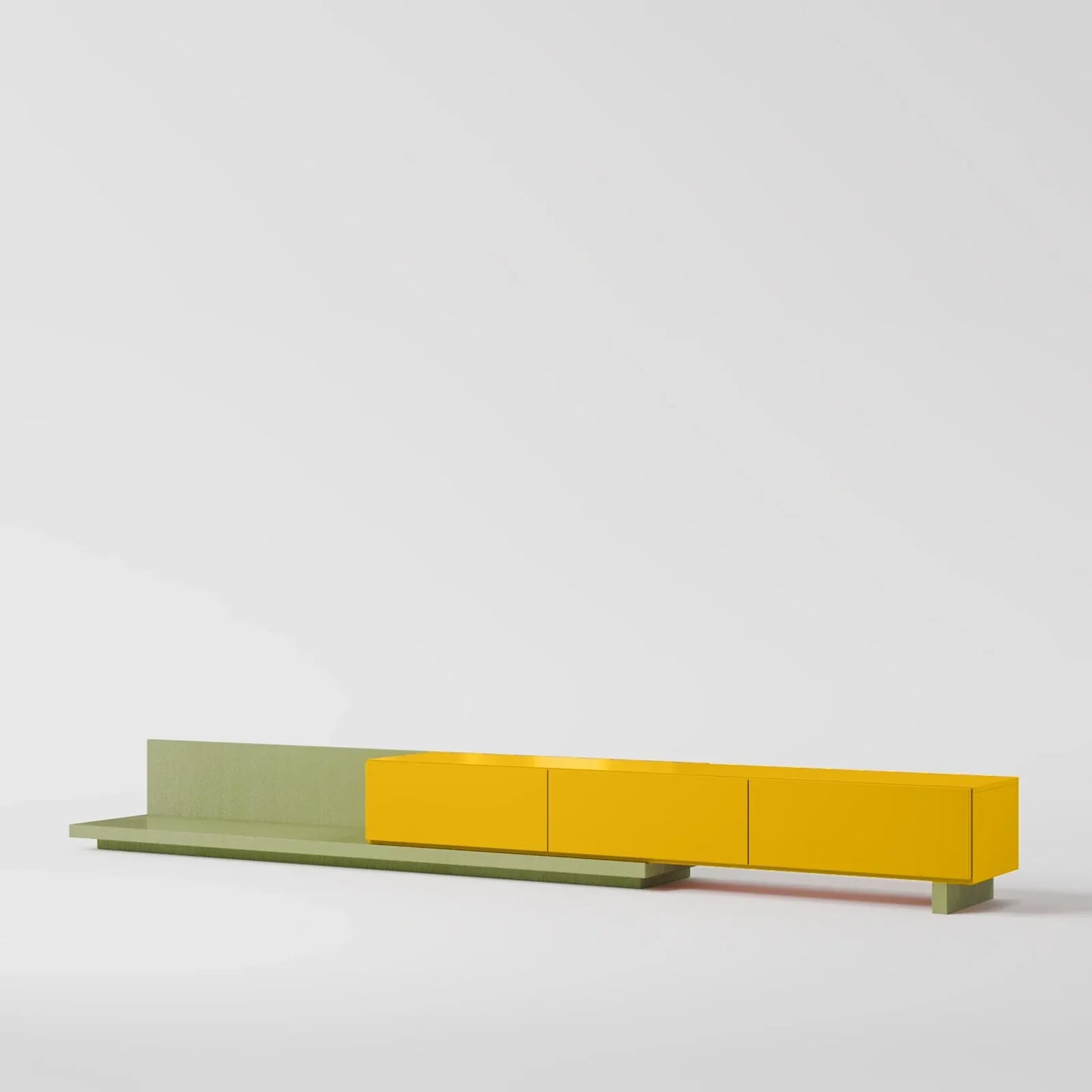 Ultra-Sleek Minimalist Media Console