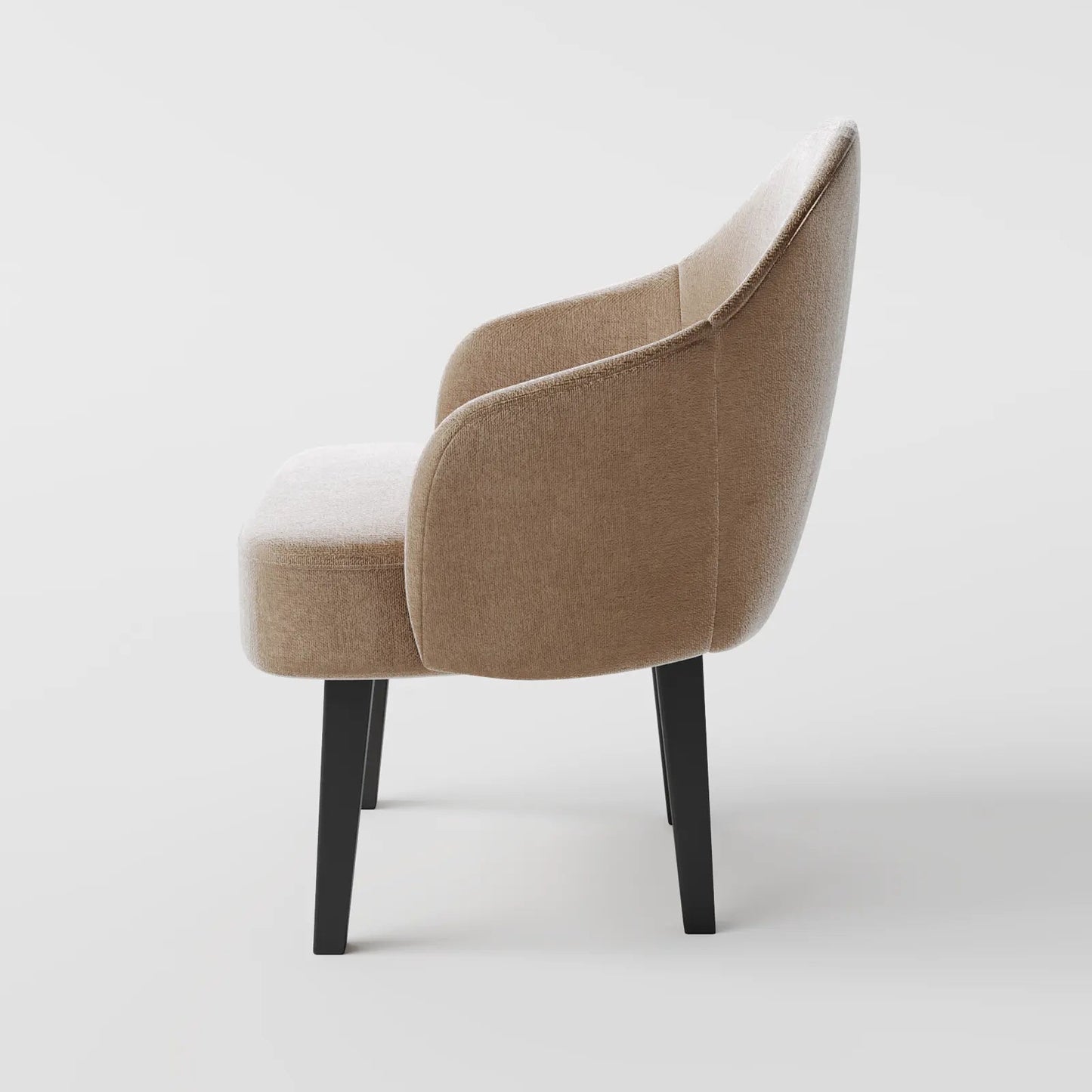 Elegant High-Back Armchair