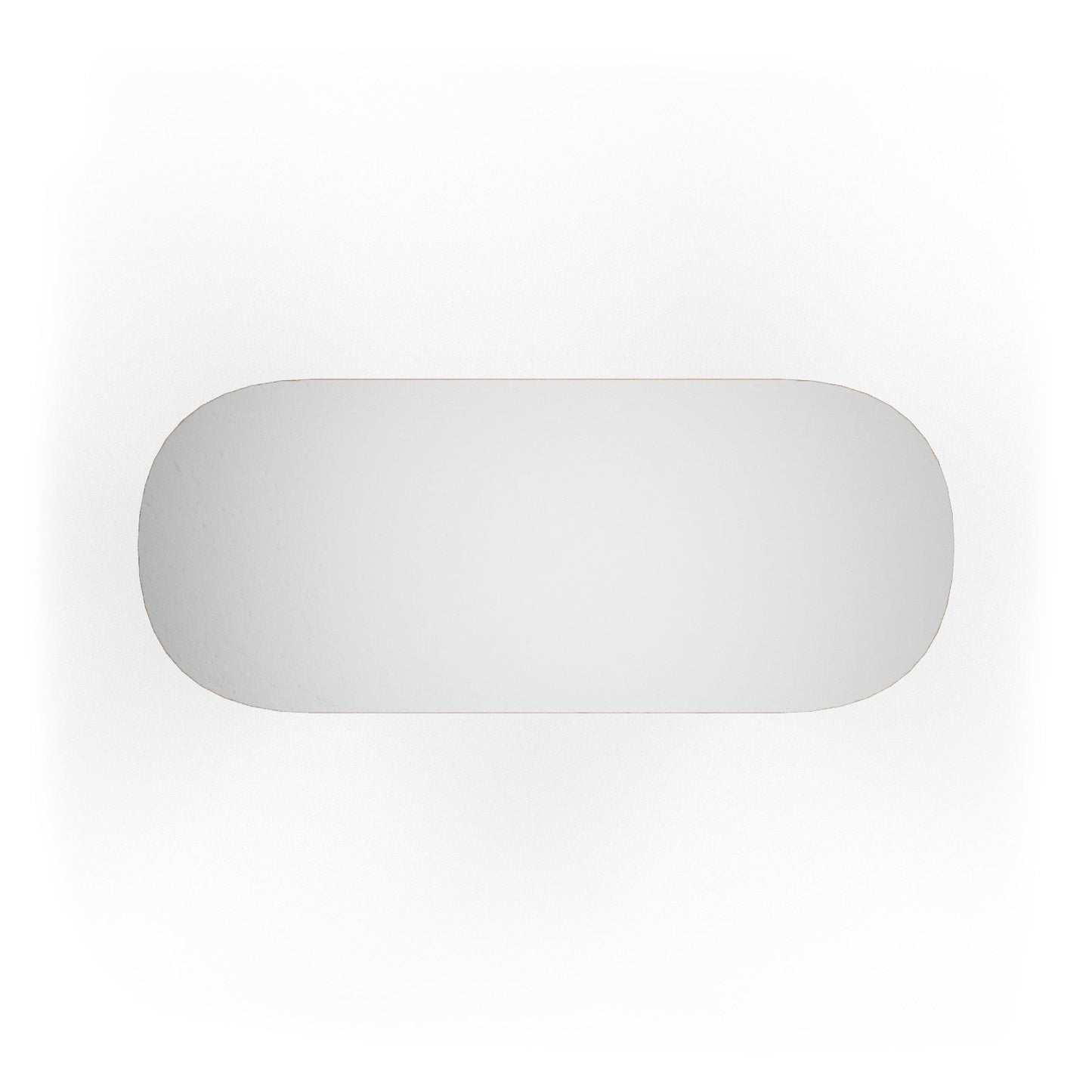 The Augustus Oval Table: Modern Architectural Centerpiece in Fluted Oak