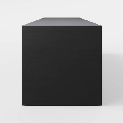 Contemporary Low Profile Wall-Mounted Credenza