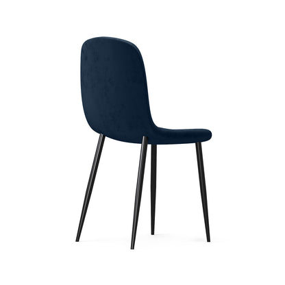 Velour Haven Dining Chair