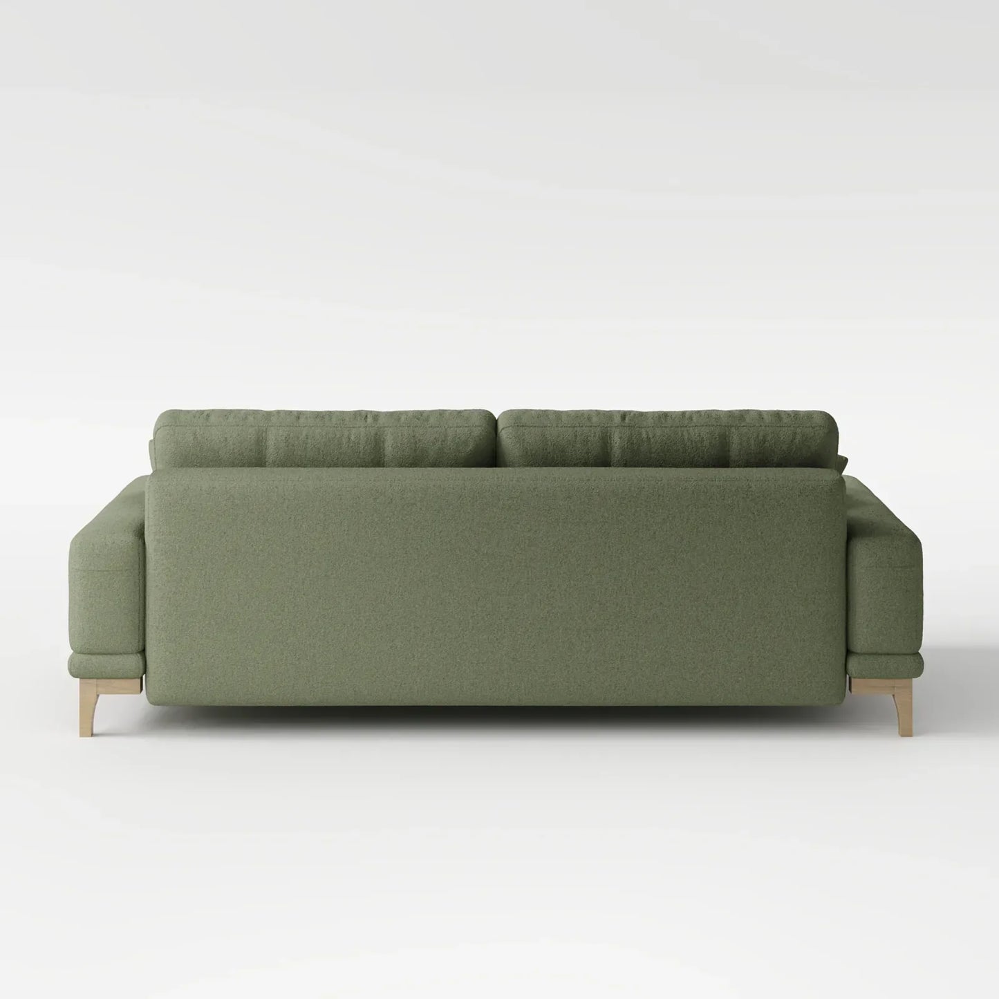 Sage Tufted 2-Seater Convertible Sofa Bed