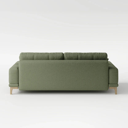 Sage Tufted 2-Seater Convertible Sofa Bed