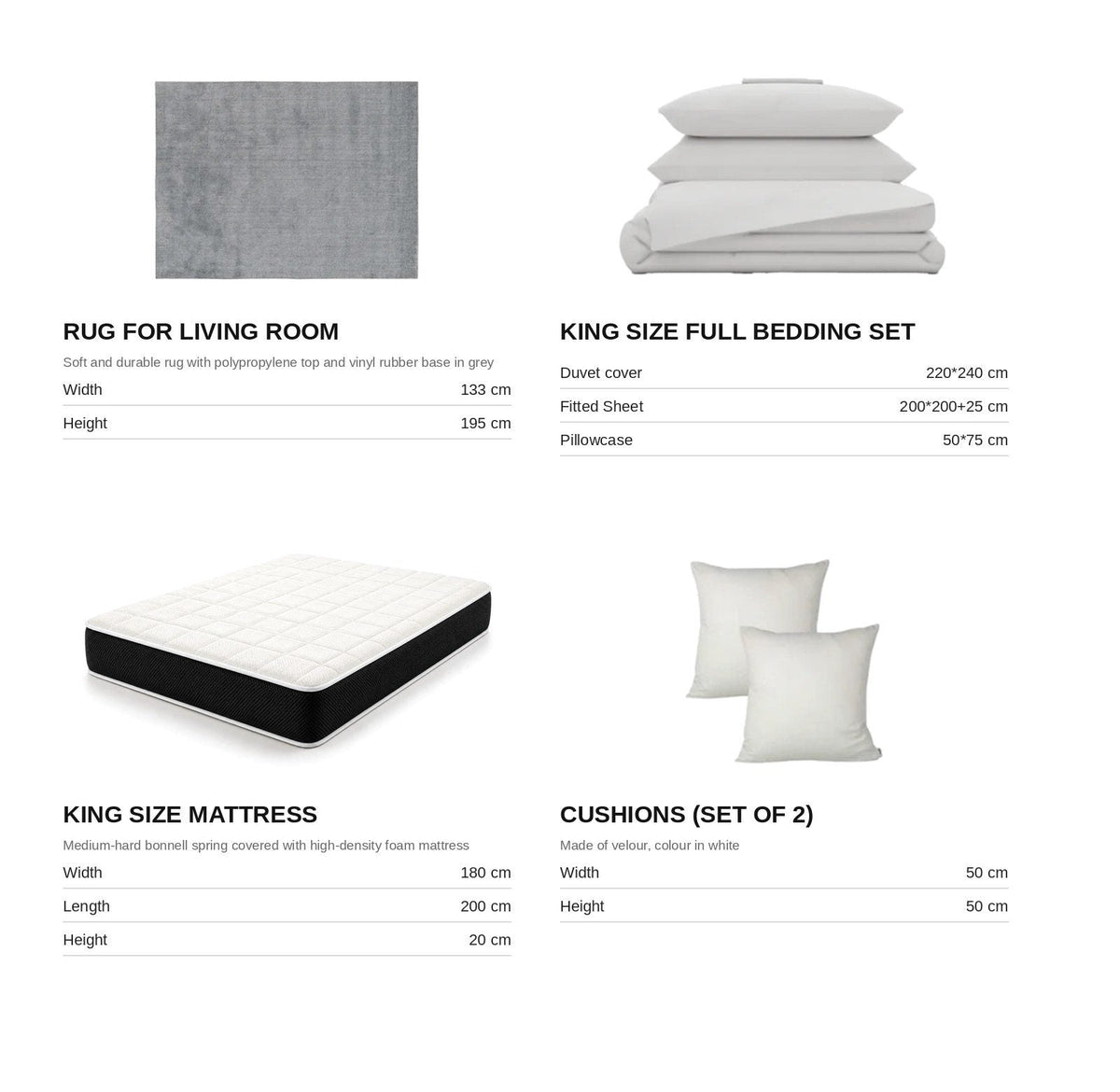 Beige/1-Bedroom20Items