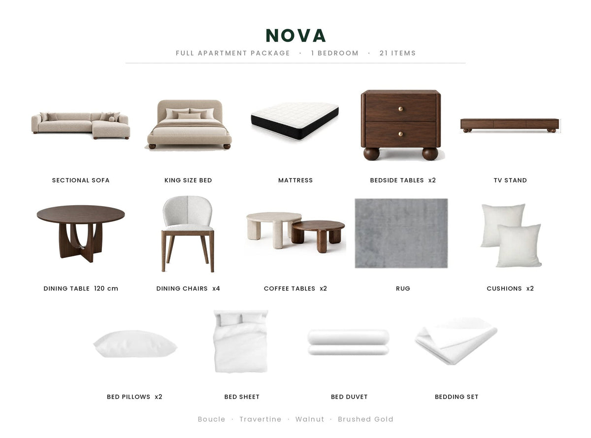 Beige/1-Bedroom21Items
