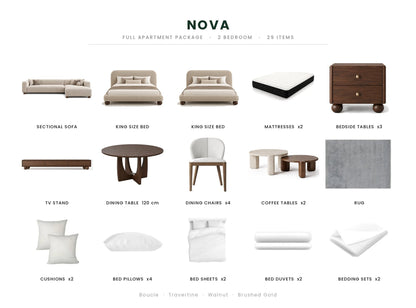 Beige/2-Bedroom29Items
