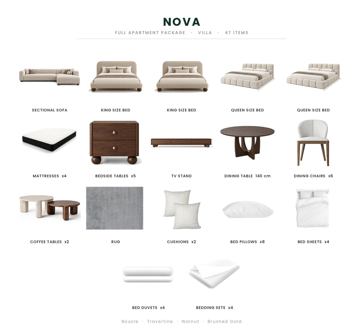 Beige/Villa47Items