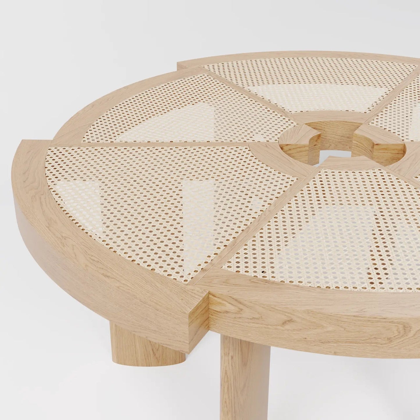 Architectural Wood Cofee Table