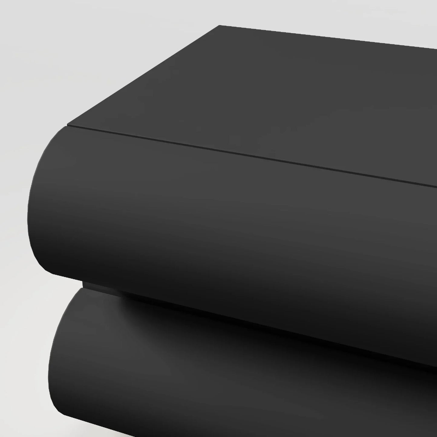 The Horizon Stack: Minimalist Two-Tier Storage Unit