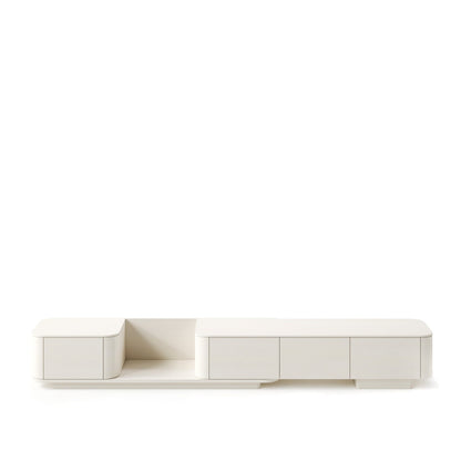 The Flow Console: Cream White Media Unit