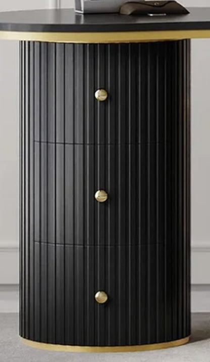 Kira desk drawer pedestal close-up