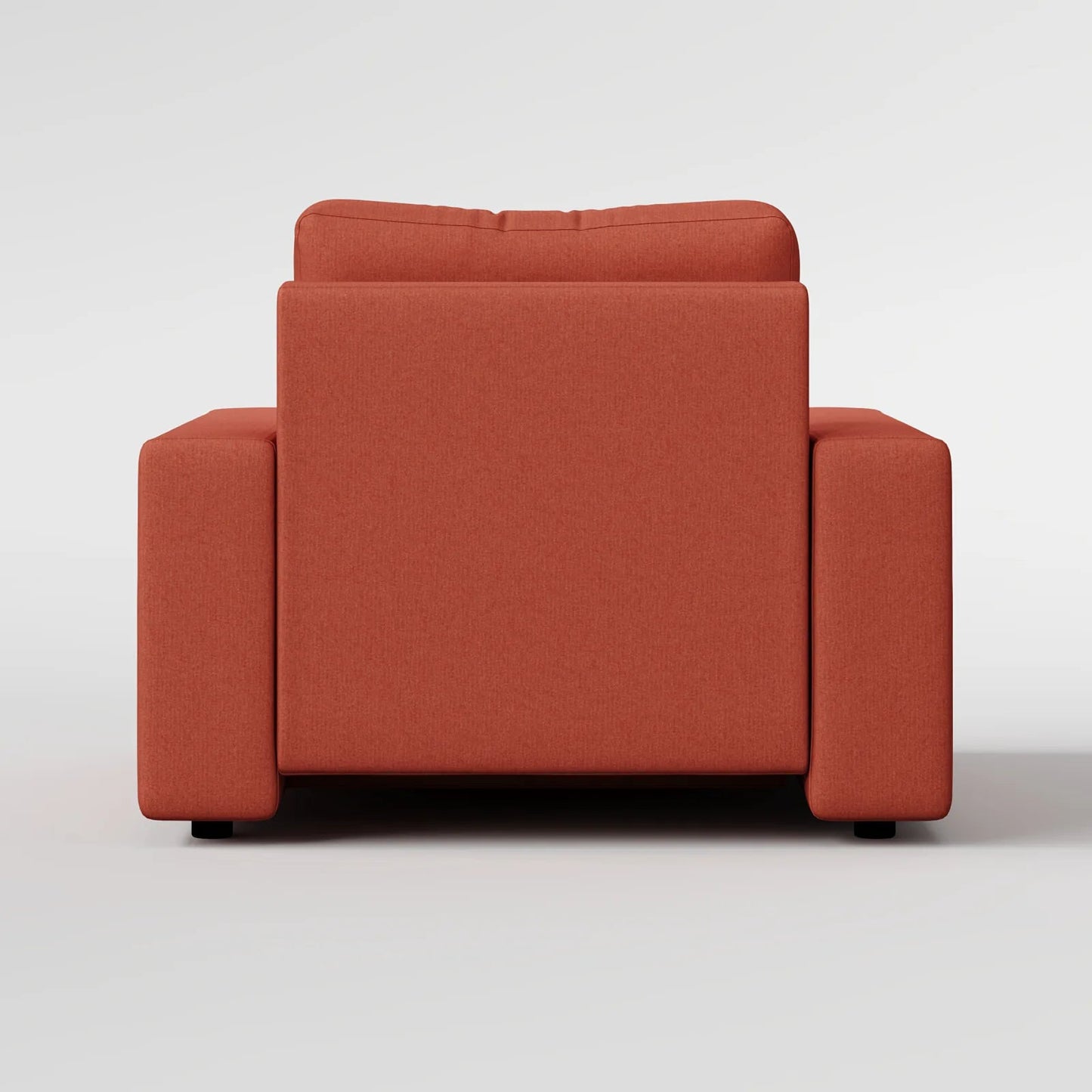 Sleek Boxy Accent Arm Chair