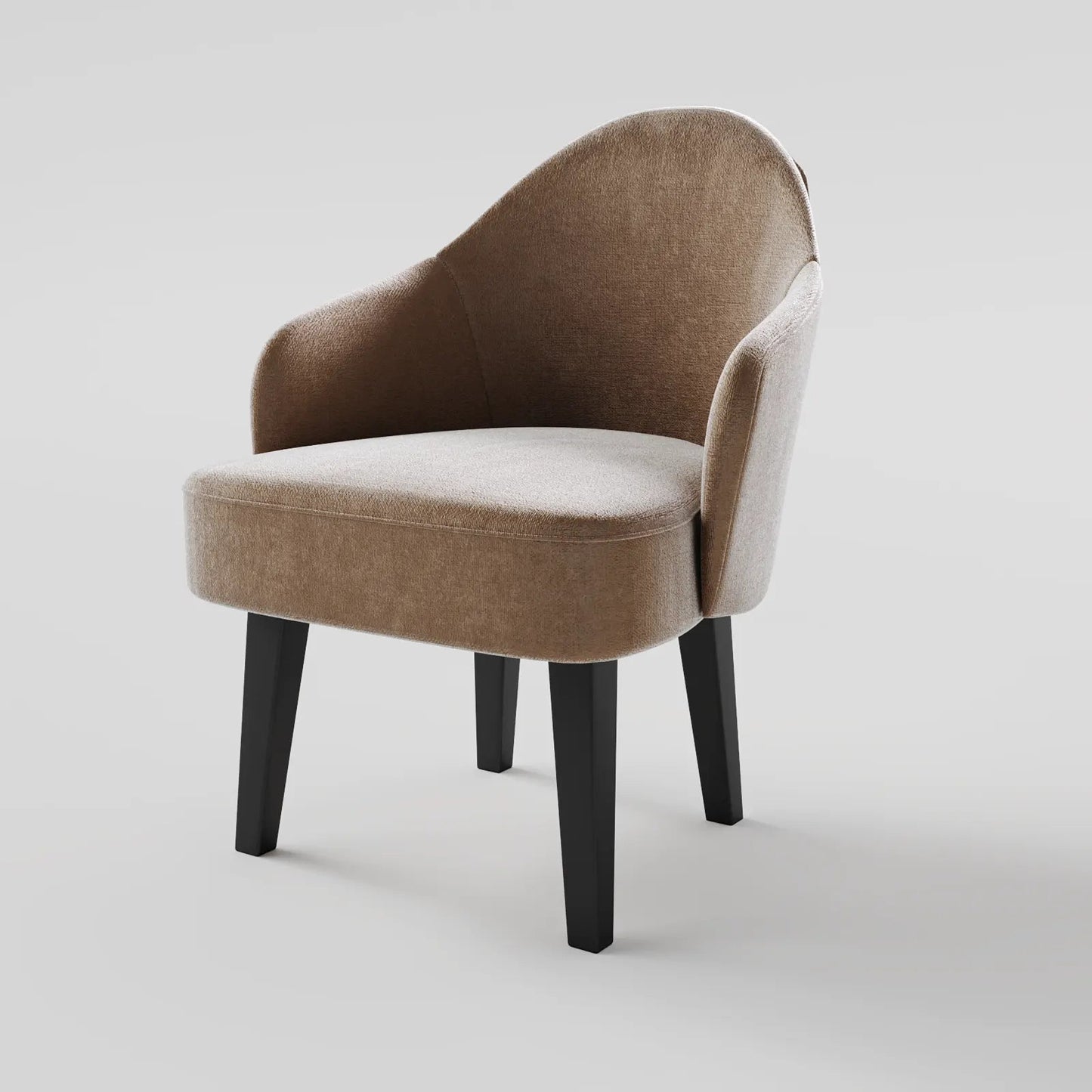 Elegant High-Back Armchair