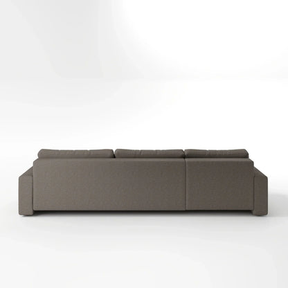 Earth-Tone Grand Sectional 4 Bed Sofa Bed