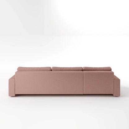 Earth-Tone Grand Sectional 4 Bed Sofa Bed