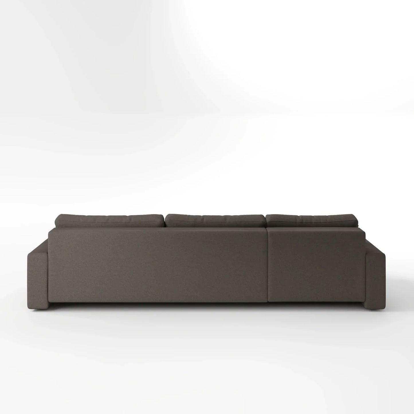 Earth-Tone Grand Sectional 4 Bed Sofa Bed