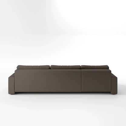 Earth-Tone Grand Sectional 4 Bed Sofa Bed