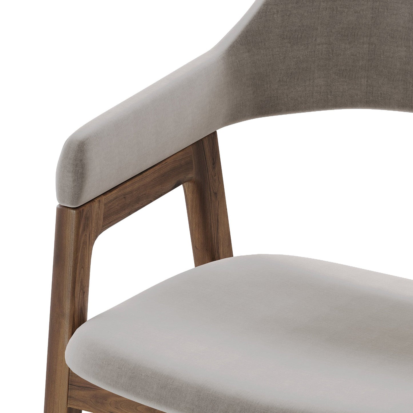 Timber-Frame Arc Dining Chair