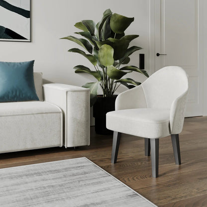 Elegant High-Back Armchair