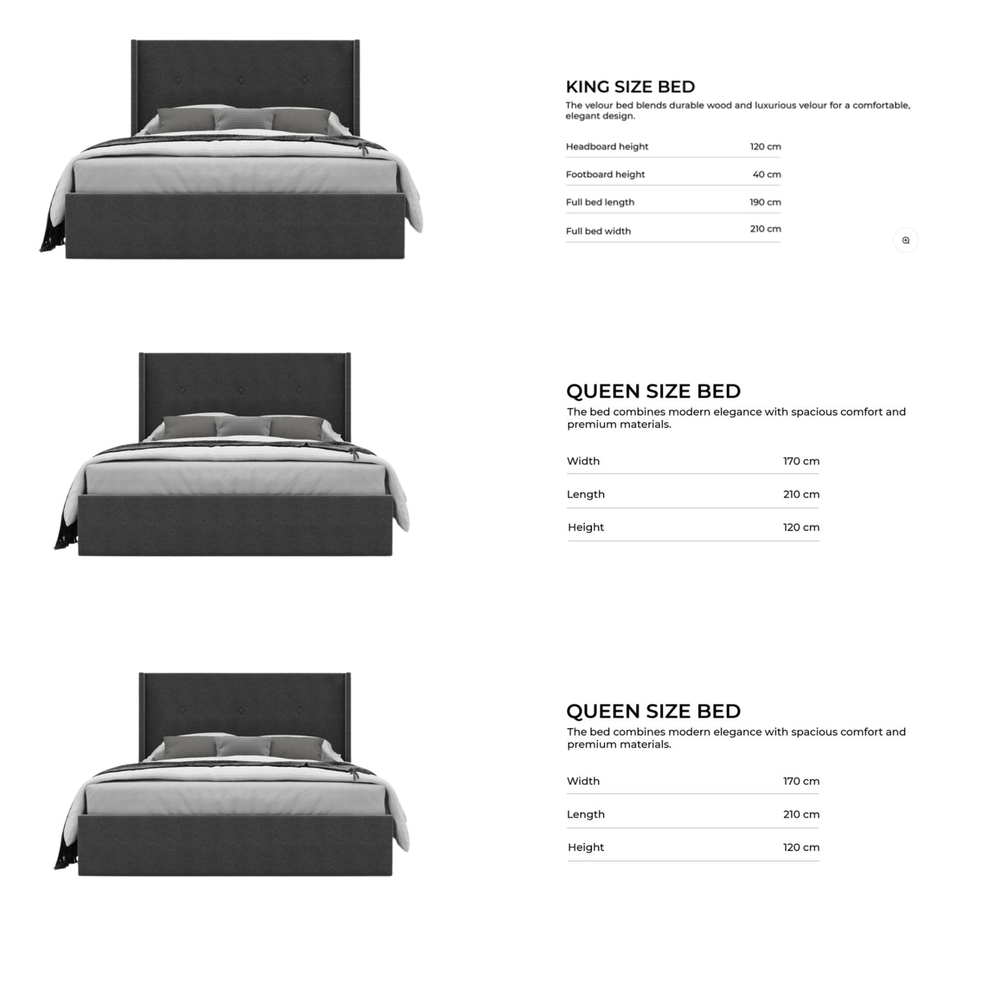Gray/3-Bedroom37Items