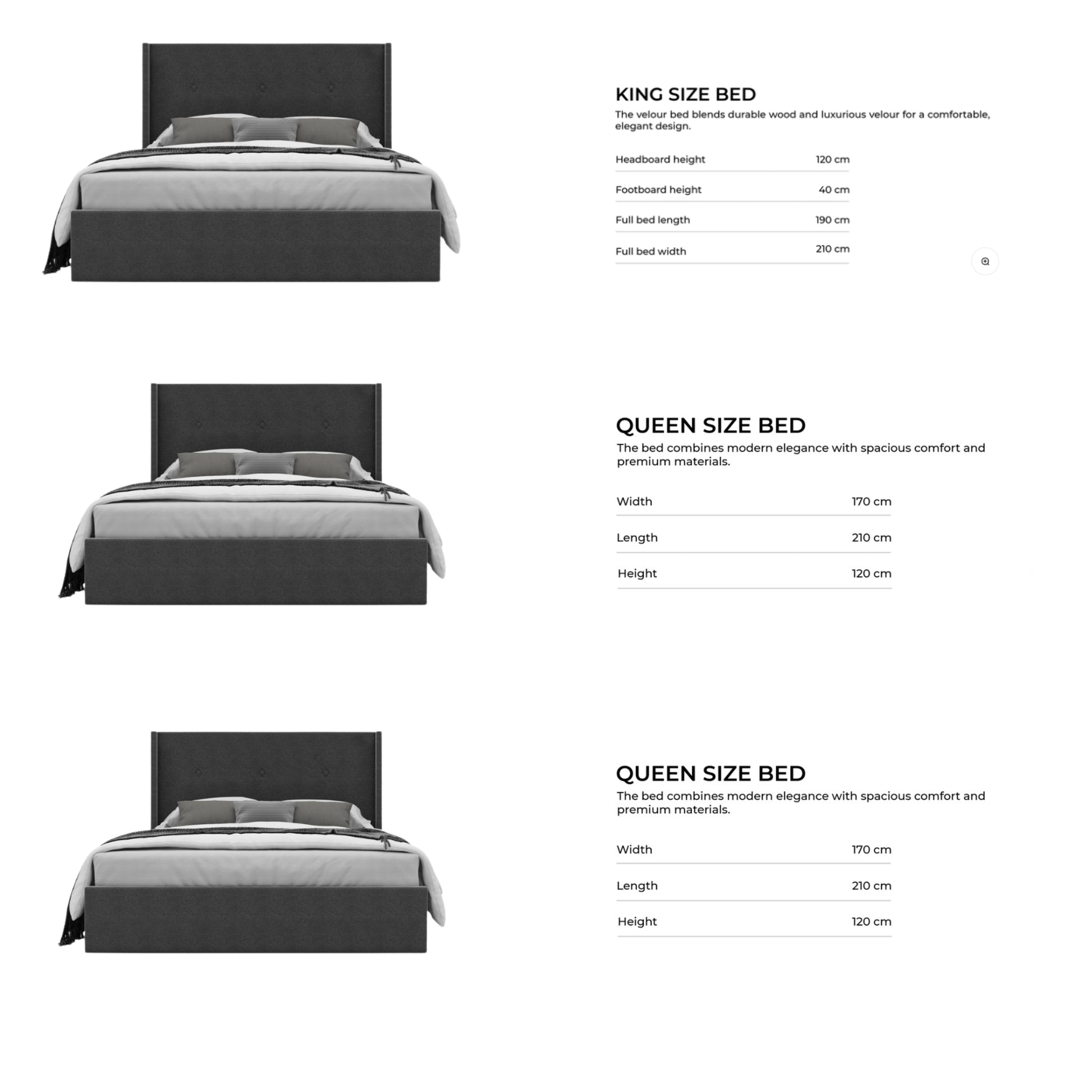 Gray/3-Bedroom37Items