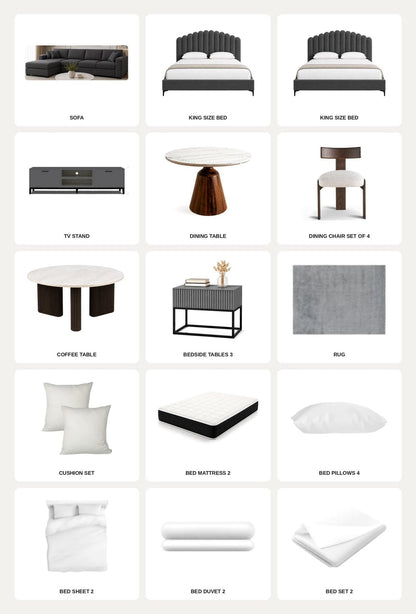 Gray/2-Bedroom28Items