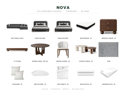 Gray/2-Bedroom29Items