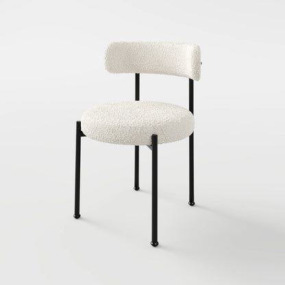 Orbital Boucle Dining Chair