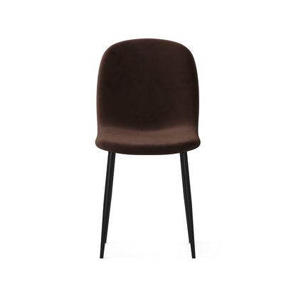 Velour Haven Dining Chair