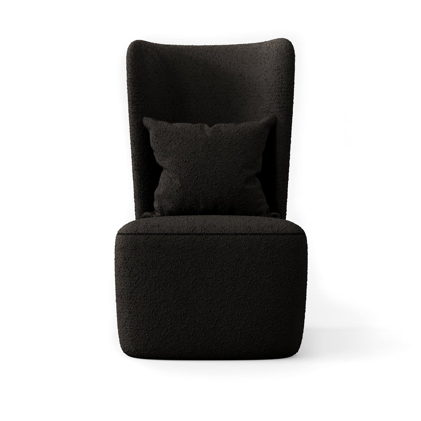 Sophisticated High-Back Occasional Arm Chair