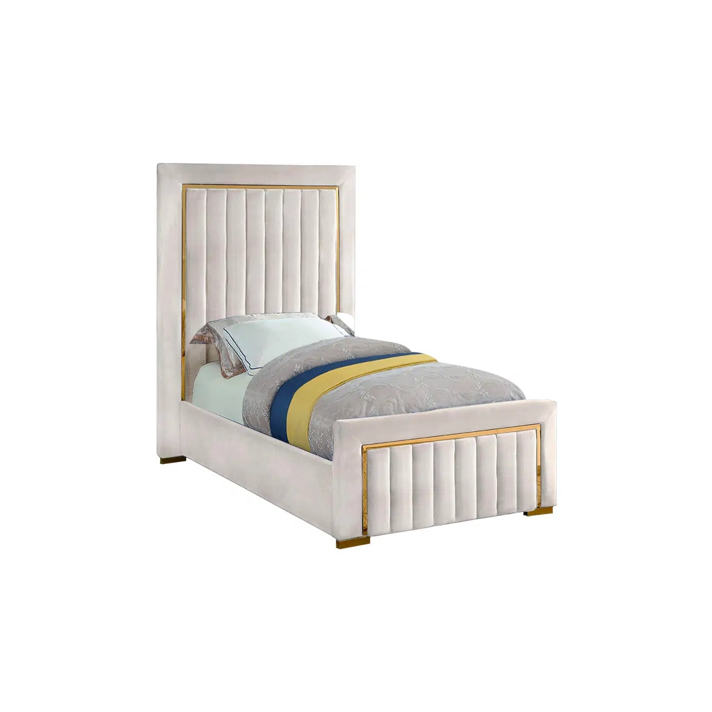 Luxury Vertical-Channel Single Bed