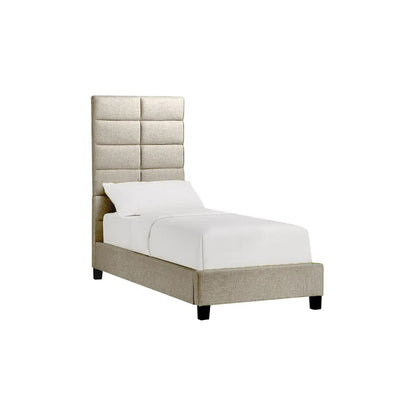 Sovereign Single Bed in Charcoal Velvet