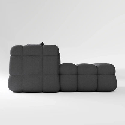 Deep Seating Fabric Sofa and Corner Unit Set