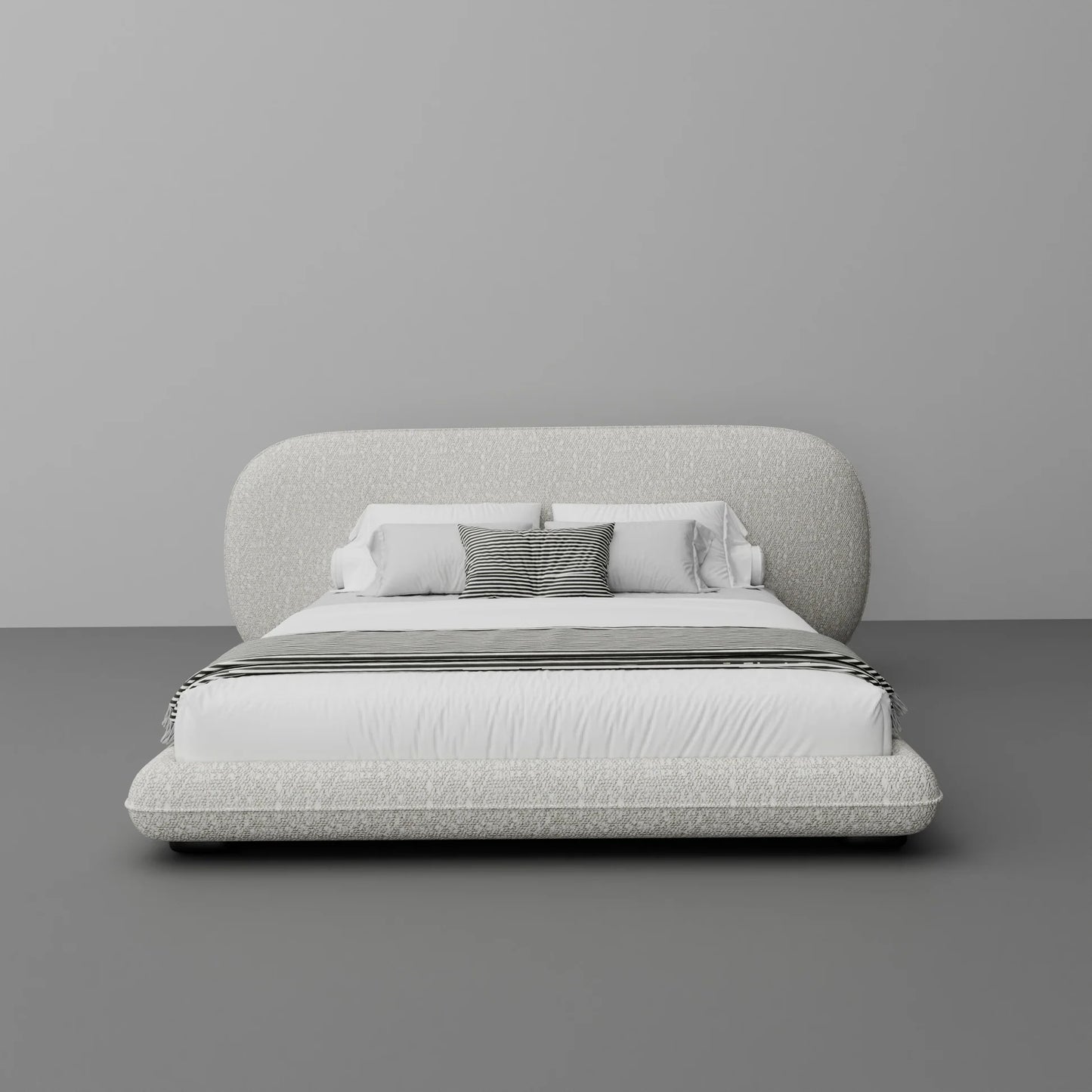 Horizon Rounded Low-Profile Bed