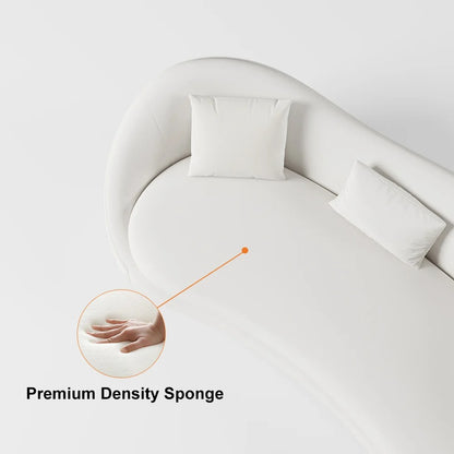 Wavy Freeform Sculptural Sofa