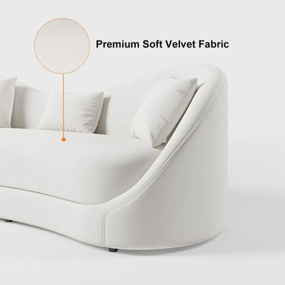 Wavy Freeform Sculptural Sofa