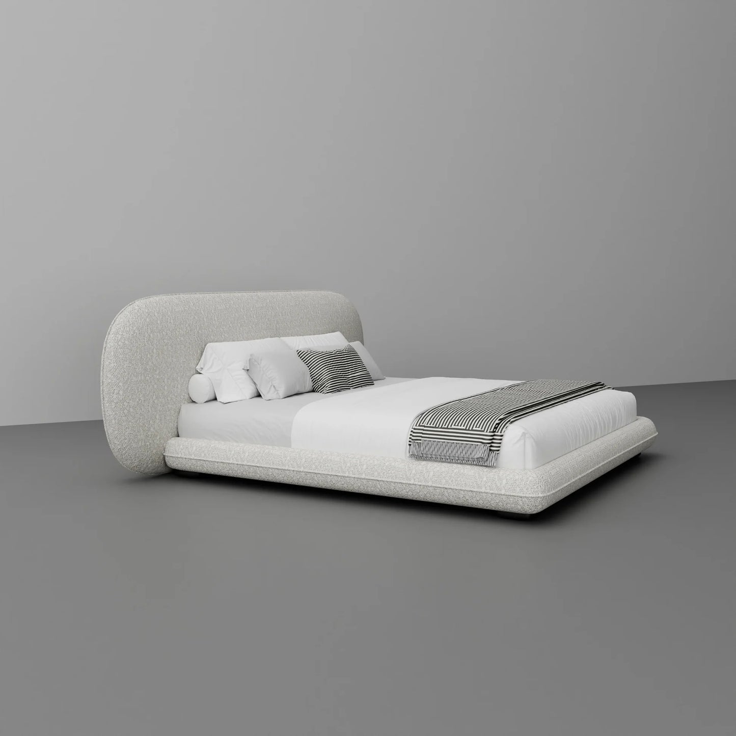 Horizon Rounded Low-Profile Bed