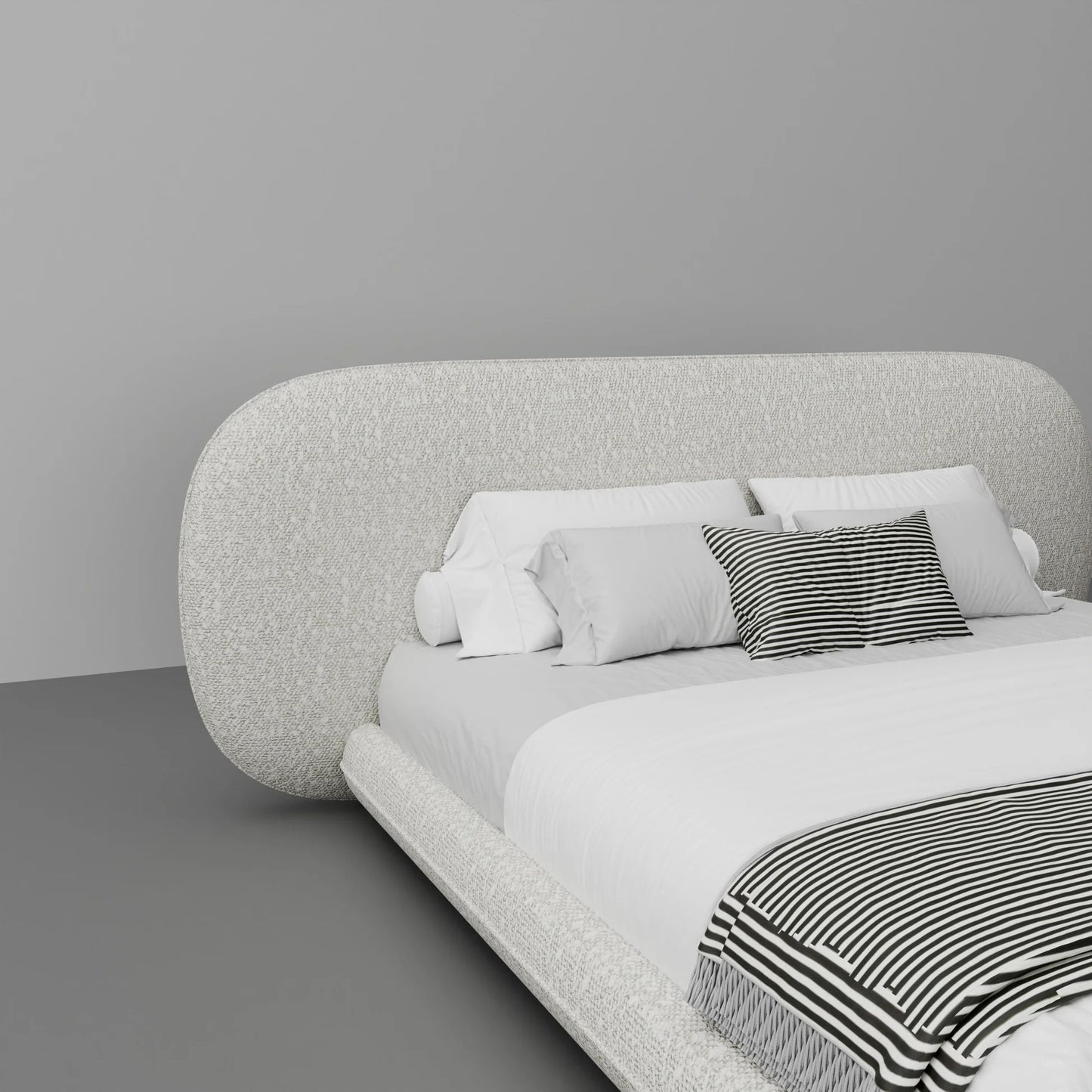 Horizon Rounded Low-Profile Bed